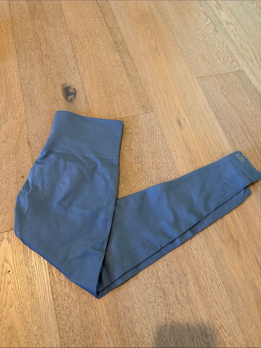 SET Active Seamless High-Waist Leggings - Blue